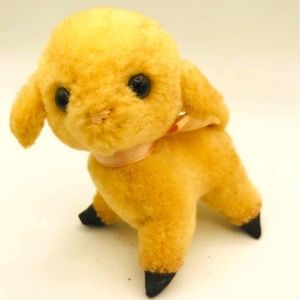 Vintage 1983 Damon Wool Lamb Toy